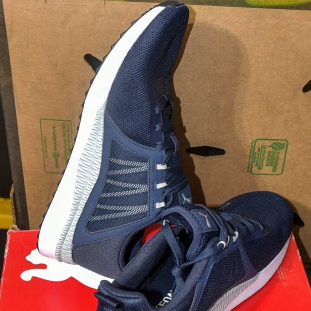 PUMA Men's Pacer Net Cage Sneaker Shoe Navy